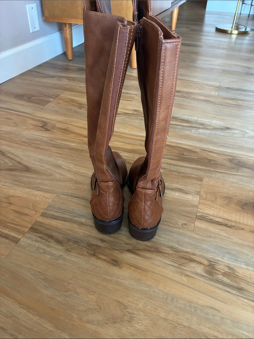 Classic Tall Women's Riding Boots in Brown